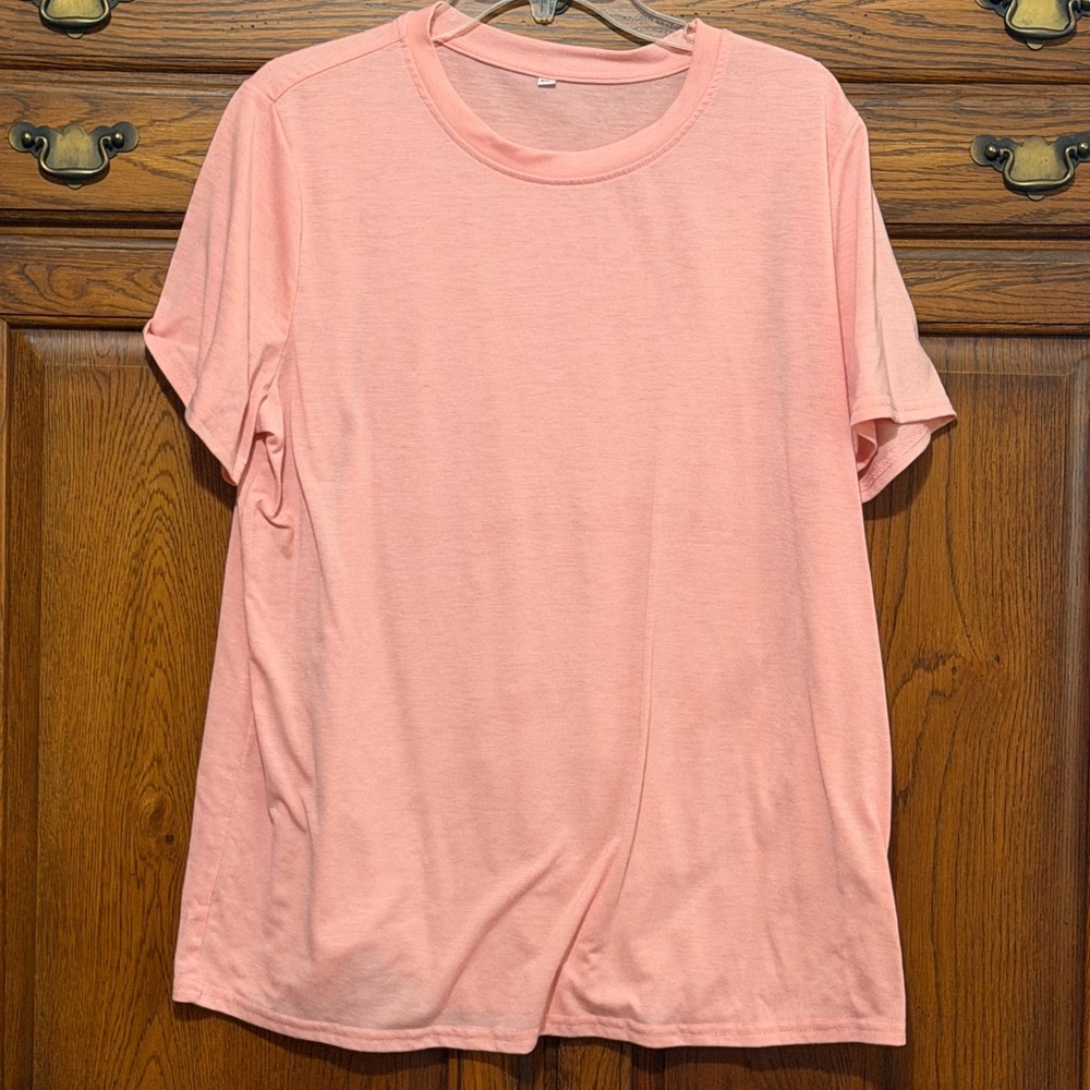 Source Unknown Soft Pink Short Sleeve Tee
